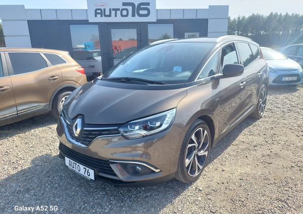 Renault Grand Scenic cena 57900 przebieg: 159000, rok produkcji 2017 z Lębork małe 781